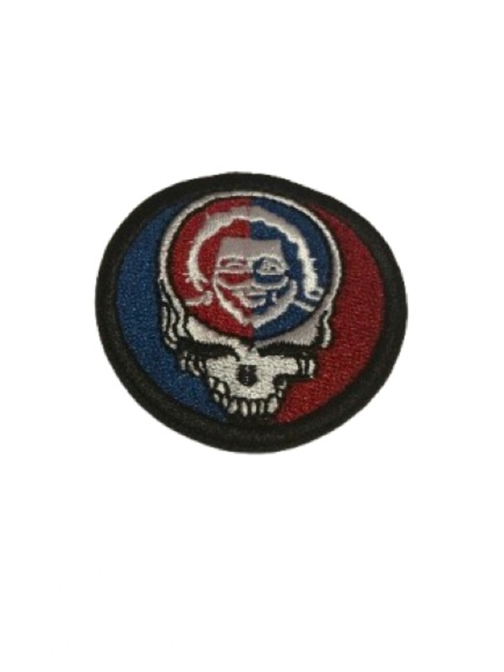 Jerry Garcia Stealie Patch 2” Embroidered Grateful Dead Patch